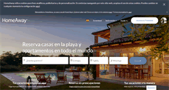 Desktop Screenshot of homelidays.es