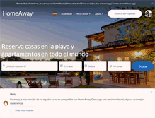 Tablet Screenshot of homelidays.es